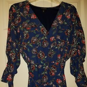 Express Portofino Maxi Shirt Dress